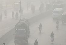 बढ्दो प्रदूषणका कारण पाकिस्तानकाे अवस्था गम्भीर
