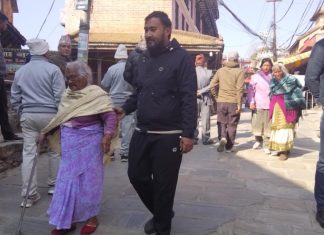 ९५ बर्षिया मिठाई प्रधान उपनिवार्चनमा सहभागि