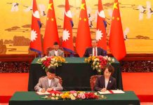 प्रधानमन्त्री ओली र एनपिसीका अध्यक्ष चाओ ल चीबीच भेटवार्ता