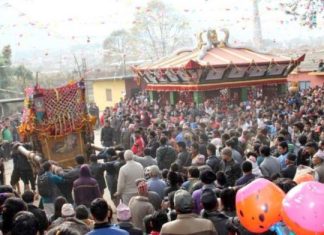 हिजाेबाट न्ह्यगां जात्रा सुरू