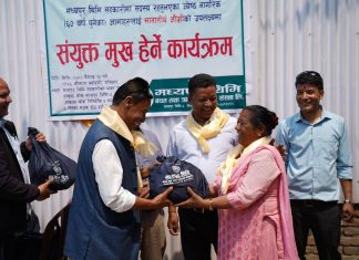 मातातीर्थ औंशीमा मध्यपुर थिमि सहकारीका आमाहरुलाई सम्मान