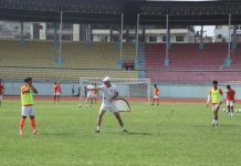 लाओसमा हुने अवे खेलको तयारीमा जुट्याे नेपाली फुटबल टाेली