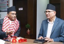 अर्थमन्त्री र नवनियुक्त गभर्नरबीच भेट