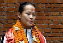 ऐतिहासिक पदक जितेकी एरिका गुरुङ स्वदेश फर्किए