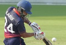 नेपालले दुई विकेट गुमाए