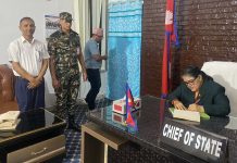 मधेश प्रदेश प्रमुख सुवेदी पदमुक्त