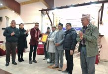 श्याम कृष्ण प्रजापति सम्मानित