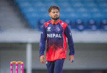 शेर मल्ल आईसीसी टी-२० विश्वकप क्रिकेटबाटै राष्ट्रिय टिममा डेब्यू