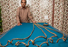 जसले ६३ वर्षदेखि नङ काटेकै छैनन्