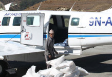 काष्ठमण्डप एयरलाइन्सको विमान दुर्घटना हुँदा दुईको मृत्यु