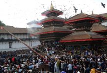 देवराज इन्द्रको पूजा–आराधना गरी आज इन्द्रजात्रा मनाइँदै