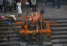 गौचनको थकाली परम्परा अनुसार गरियो अन्त्येष्टि