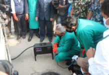 मन्त्री स्वयम उपस्थित भएर गरे सवारी साधनको परिक्षण