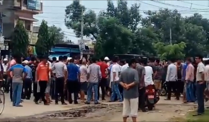 Kanchanpur-protest