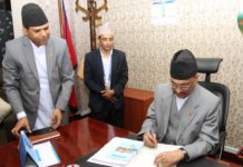 अख्तियार प्रमुख आयुक्त नवीनकुमार घिमिरेले गरे पदभार ग्रहण