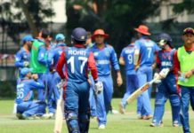 नेपालले अफगानिस्तानलाई २५ रनले हराउँदै विजयी