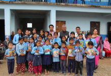 कपुरकोटका ६ विद्यालयमा पुस्तकालय स्थापना