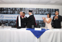 प्रधानमन्त्री अोलीलाई कोस्टारिकामा पीएचडी उपाधि