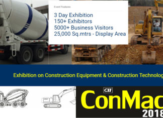 Indian Embassy and CII organize the Construction Equipment Exhibition- ConMac 2018