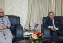 गृहमन्त्री थापालाई उत्तर कोरिया भ्रमणको निम्तो