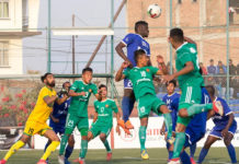 ए डिभिजन लिग फुटबलमा थ्रीस्टार र आर्मी बराबरी