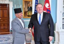 अमेरिका र नेपालबीच १६ वर्षपछि उच्चस्तरीय भेटघाट