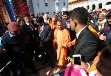 आदित्यनाथ जन्ती बनेर जनकपुर आएपछि सुरक्षा बन्दोवस्त कडा