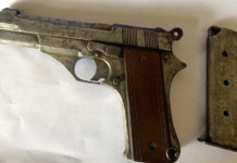 लुकाएको पेस्तोल बरामद