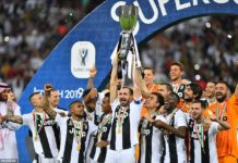 सुपर कप फुटबलमा युभेन्टसकाे आठौं किर्तिमानी