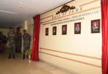 नेपाली सेनाका पूर्व फोर्स कमाण्डरहरुलाई ‘Hall of Fame’ सम्मान