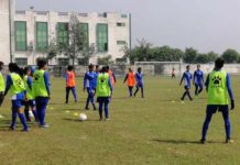 नेपाली महिला फुटबल टोली साफ फुटबल च्याम्पियनसीपमा