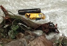 कर्णाली नदीमा स्काईभेटर खस्यो