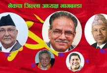 ओली पक्ष २८, नेपाल पक्ष १६, दाहाल पक्ष २७, थापा पक्ष ५ र श्रेष्ठ पक्ष १, भागबन्डामै जिम्मेवारी