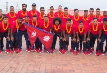 मैत्रीपूर्ण फुटबल खेलका लागि नेपाली राष्ट्रिय टिम आज मलेसिया प्रस्थान