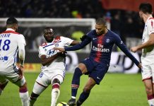 फ्रेन्च लिगमा पेरिस सेन्ट जर्मेनको जीत