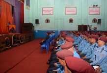 प्रहरीले कामप्रति गर्व महसुस हुने गरी काम गर्नुपर्छ : प्रहरी महानिरीक्षक सर्वेन्द्र खनाल