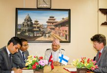 नेपाल र फिनल्याण्डबीच परामर्श संयन्त्र स्थापना