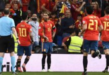 युरो कप छनोट खेलमा स्पेनको जित