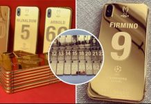 लिभरपुलका खेलाडीलाई सुन जडित आइफोन