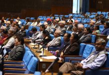 कांग्रेसद्वारा संसद बैठकअवरुद्ध