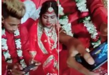 विवाह मण्डपमै बेहुला पब्जी खेल्न व्यस्त भएपछि ….