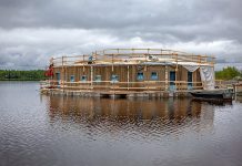 स्वीडेनको ल्यापल्याण्ड क्षेत्रमा पानीमा तैरिने होटेल निर्माण शुरु