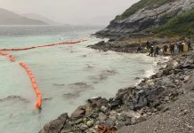 चिलीको समुन्द्रमा नौसेनाले सुरक्षा दिएर ल्याएको चालिस हजार लिटर डिजेल पोखियो