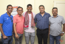 गोलकिपर किरण चेम्जोङ ट्रायल दिन जापान जाँदै