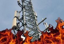 दुई दिनमा दुई दर्जन टेलिफोन टावरमा आगजनी