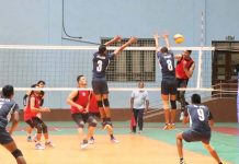 मैत्रीपूर्ण भलिबल खेलमा नेपालको रोमाञ्चक जित