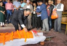 नेपाल पत्रकार महासंघका अध्यक्ष गोविन्द आचार्यलाई पितृशोक