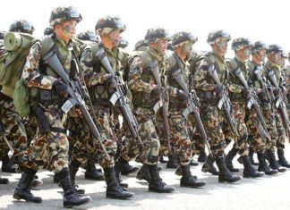 कोरोना नियन्त्रण गर्न सेना परिचालन