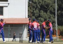 मेरिलिबोन क्रिकेट क्लबसँग नेपालकाे हार