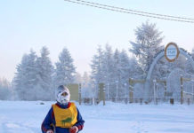 माइनस ५२ डिग्रीमा पनि म्याराथन दौडे १५०० धावक, अनुहारमा बरफ जम्यो